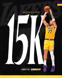 东契奇本场已得35分，职业生涯总得分突破15000分大关